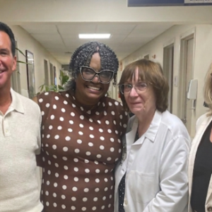 Clover Recruiters with Hospital Staff in Brooklyn